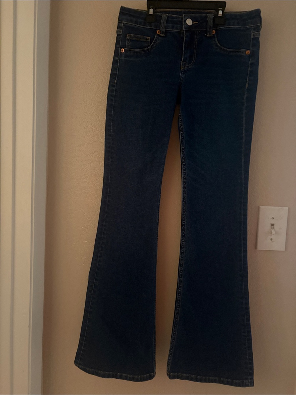 Divided Dark Blue Flare Jeans